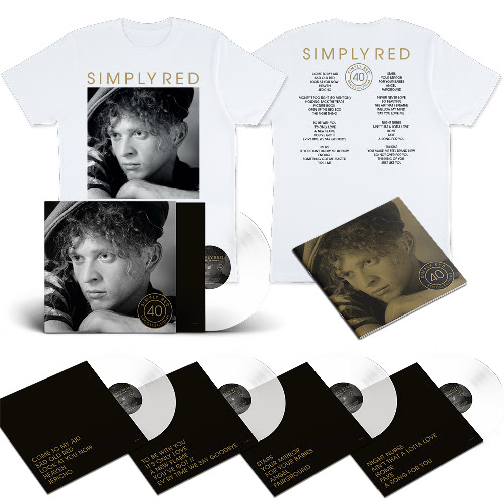 RECOLLECTIONS CRYSTAL CLEAR VINYL 4LP + T-SHIRT