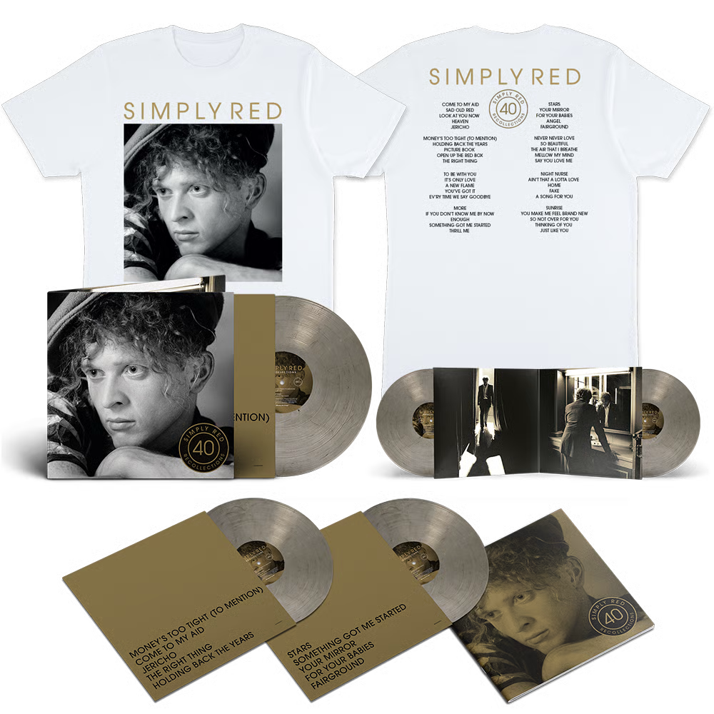 Recollections Crystal Clear & Black Marbled Vinyl 2LP + T-Shirt